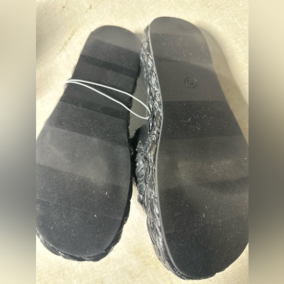 Black Platform Sandals - Picture 3 of 6